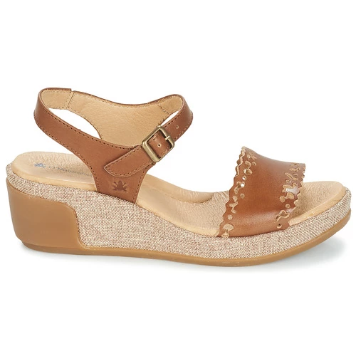 El Naturalista LEAVES for Sandales et Nu-pieds Couleur Marron – Image 2