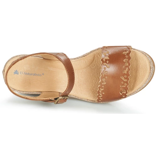 El Naturalista LEAVES for Sandales et Nu-pieds Couleur Marron – Image 6