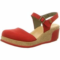 El Naturalista for Sandales et Nu-pieds Couleur Rouge