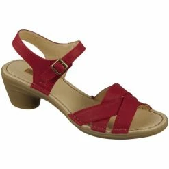 El Naturalista for Sandales et Nu-pieds Couleur Rouge