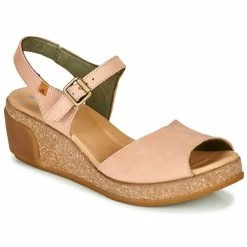 El Naturalista LEAVES for Sandales et Nu-pieds Couleur Rose