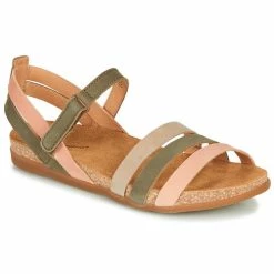 El Naturalista ZUMAIA for Sandales et Nu-pieds Couleur Kaki / Rose / Beige