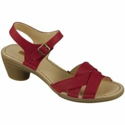 El Naturalista Aqua for Sandales et Nu-pieds Couleur Rouge