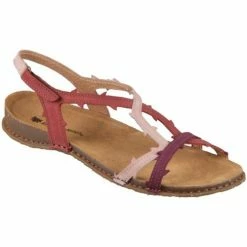 El Naturalista Panglao for Sandales et Nu-pieds Couleur Rouge, Rose